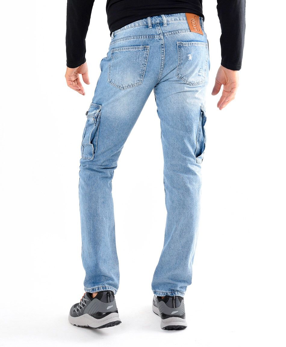 Jeans hombre jogger