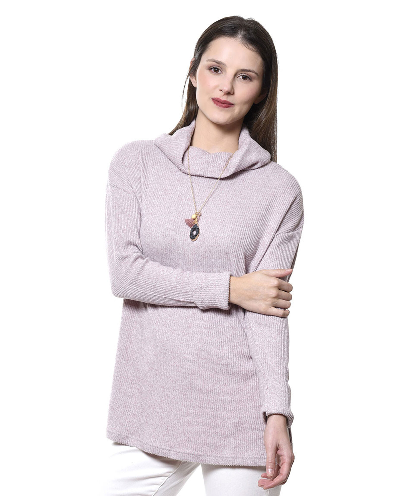 Sweater cuello mock Sweater cuello mock