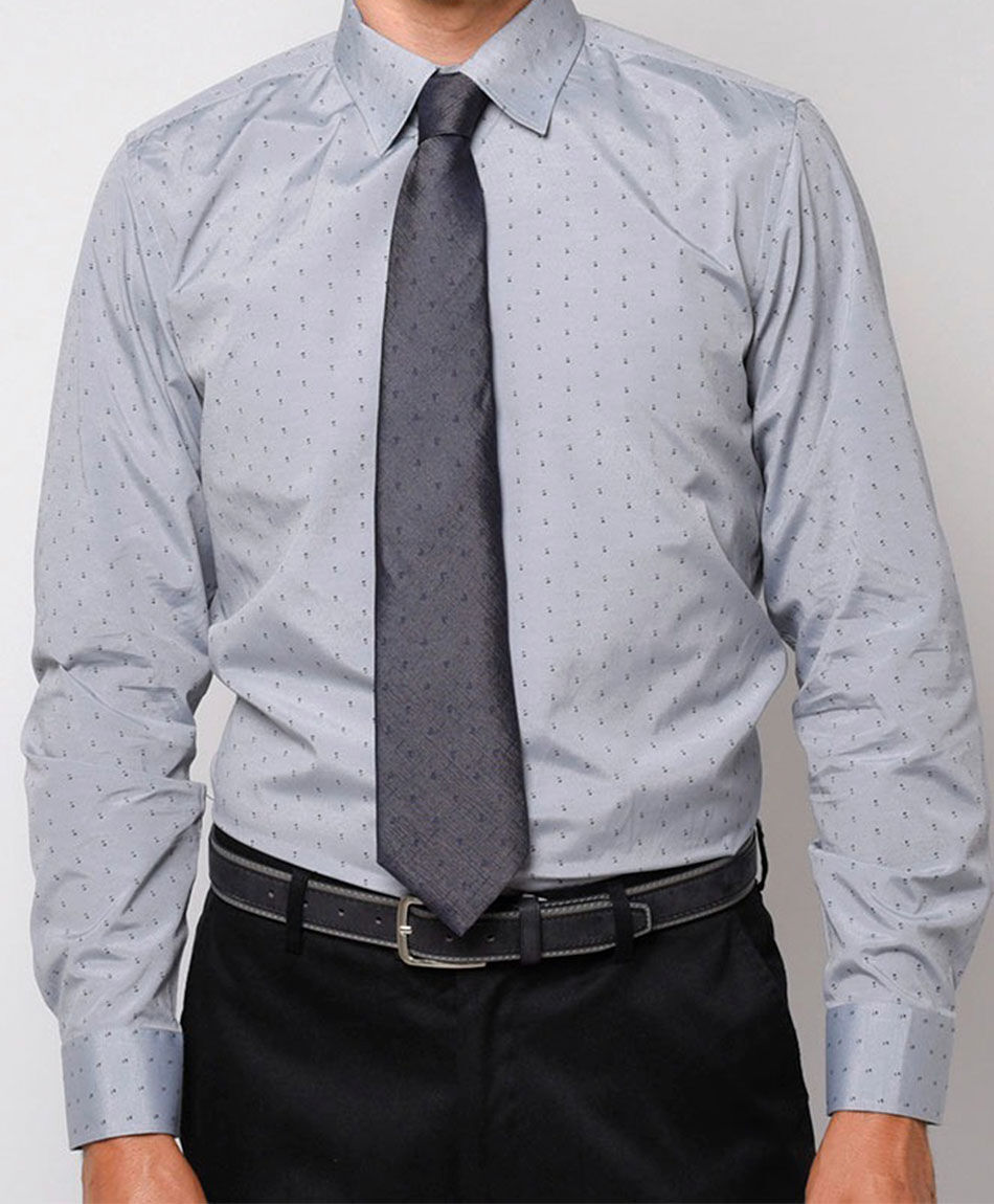 Corbata hombre gris