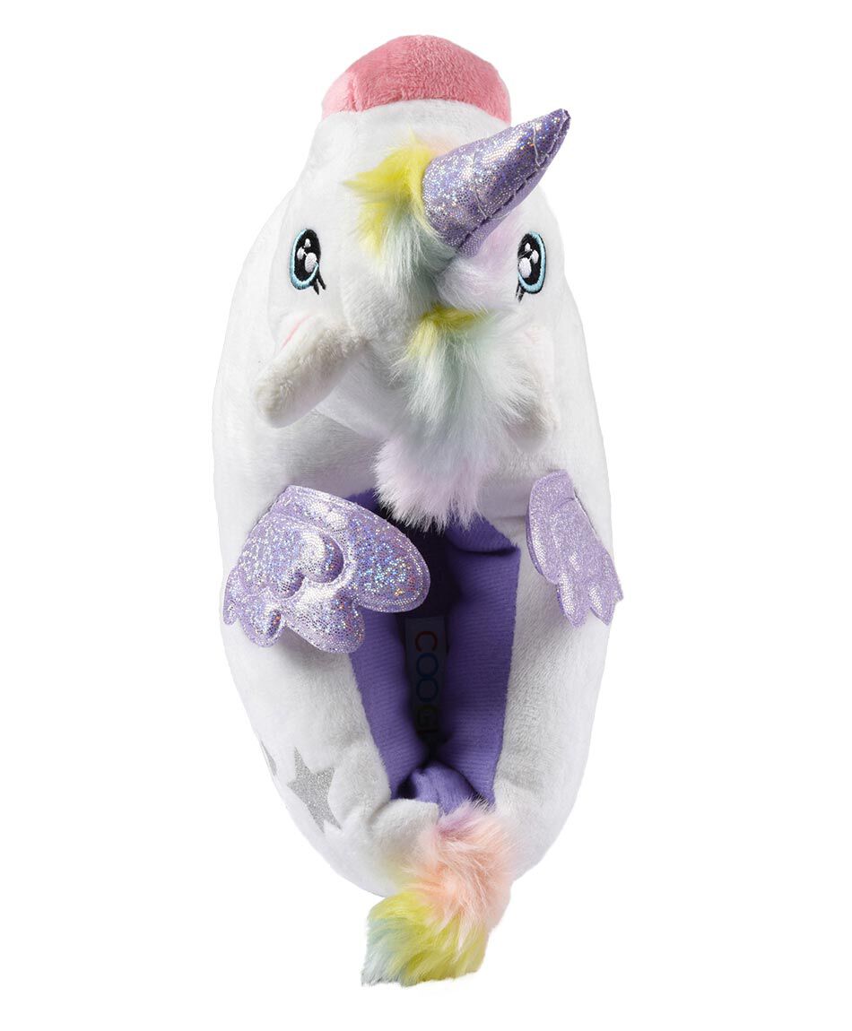 Pantufla unicornio 2 piezas