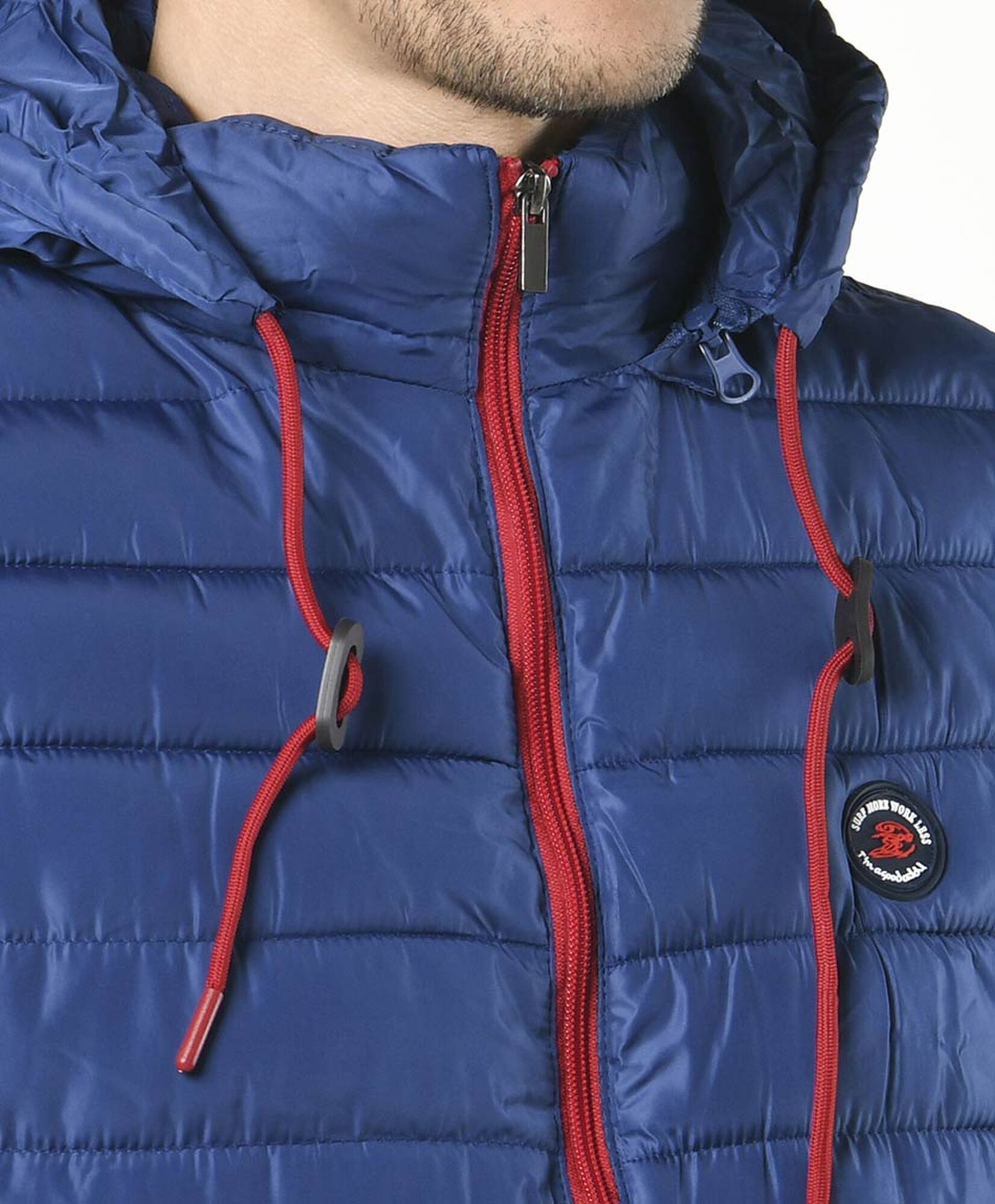 Parka hombre sin mangas bicolor Parka hombre sin mangas bicolor