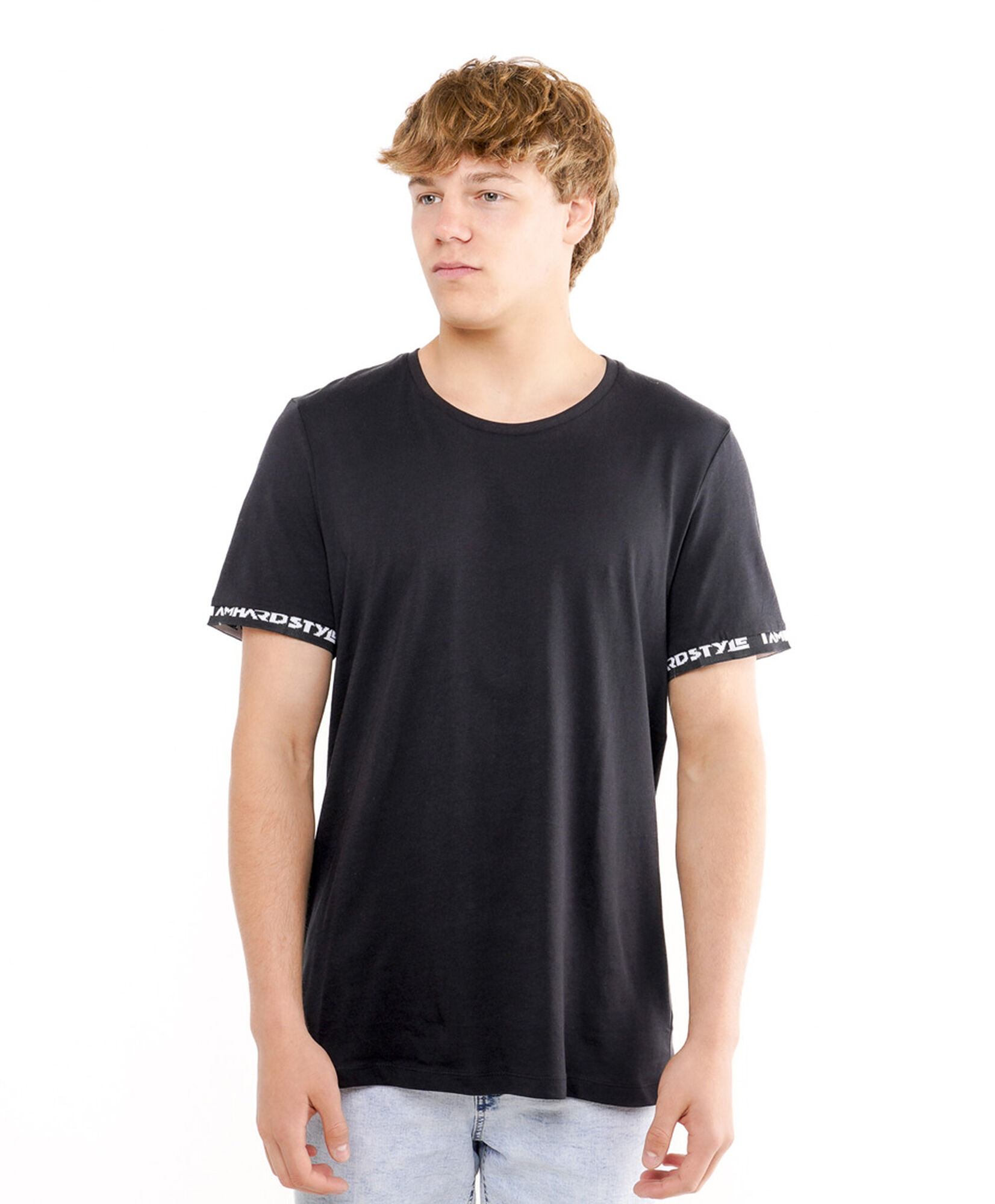 Polera hombre print manga Polera hombre print manga