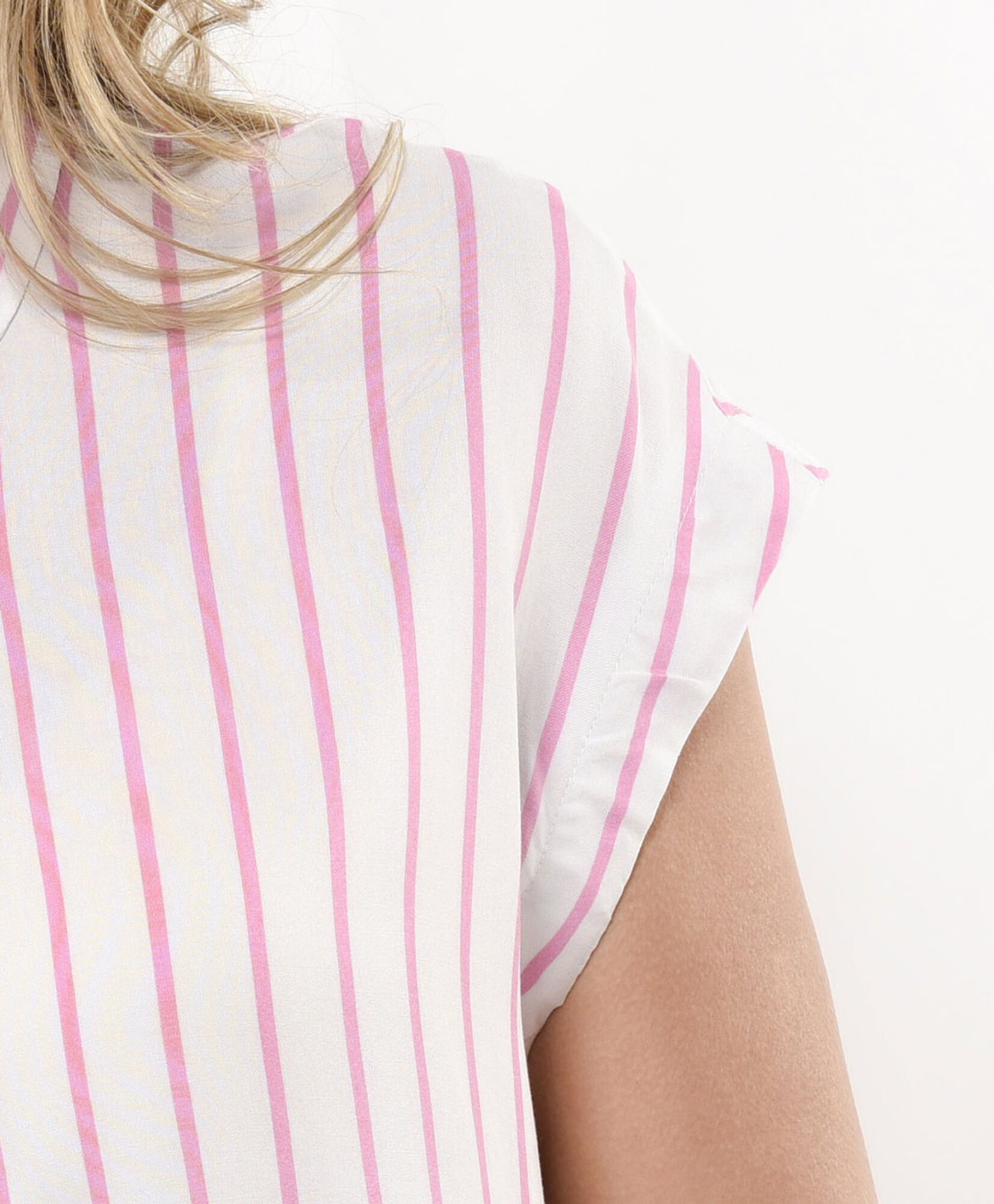 Blusa mujer camisera líneas Blusa mujer camisera líneas