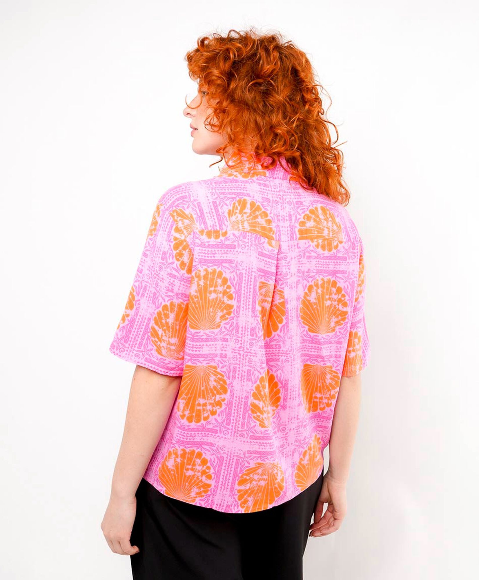 Blusa mujer caracolas marinas Blusa mujer caracolas marinas