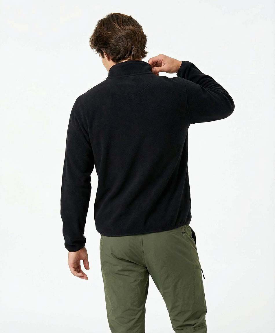 Poler&oacute;n hombre polar con botones