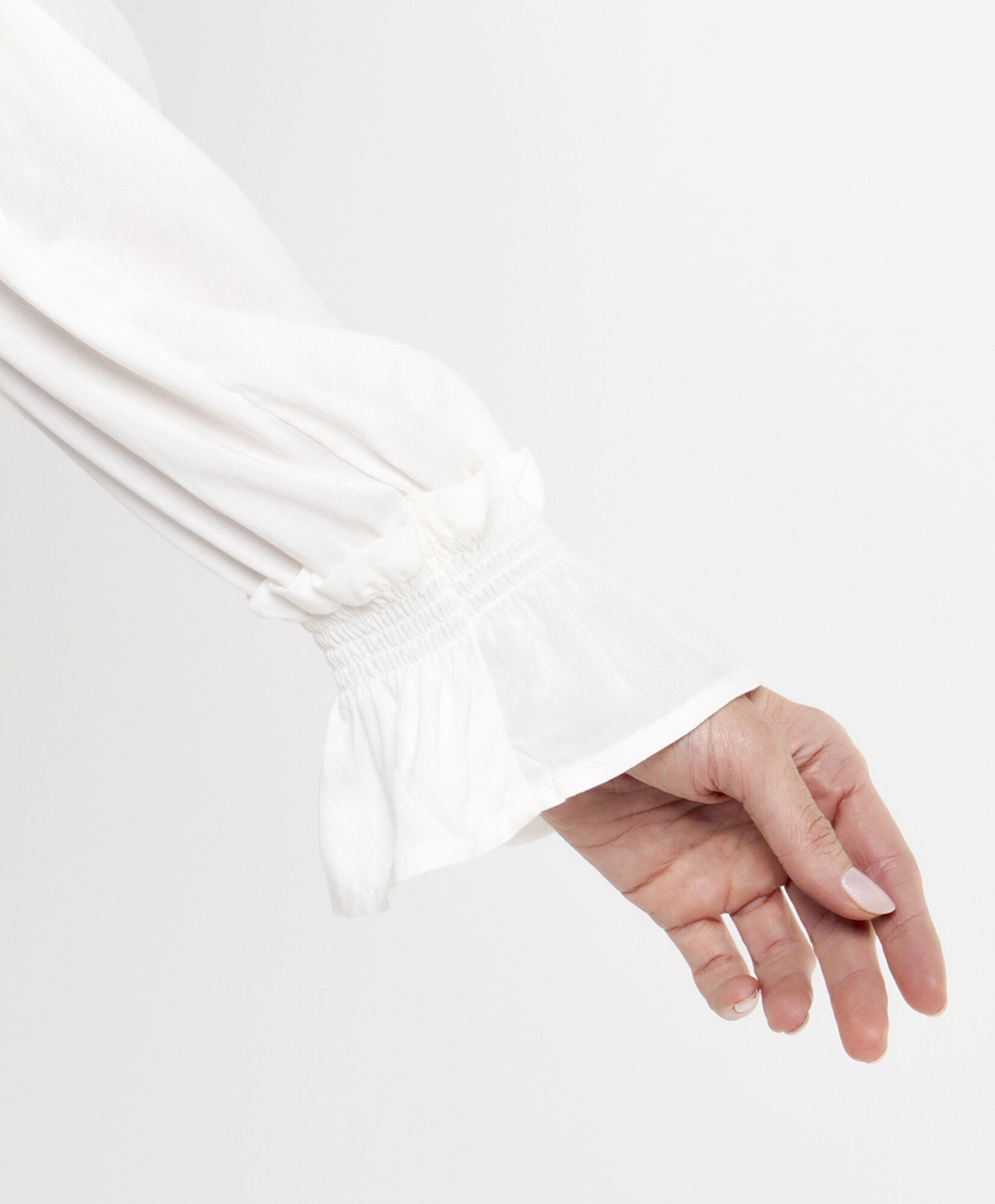 Blusa mujer vuelos cintura elástica Blusa mujer vuelos cintura elástica