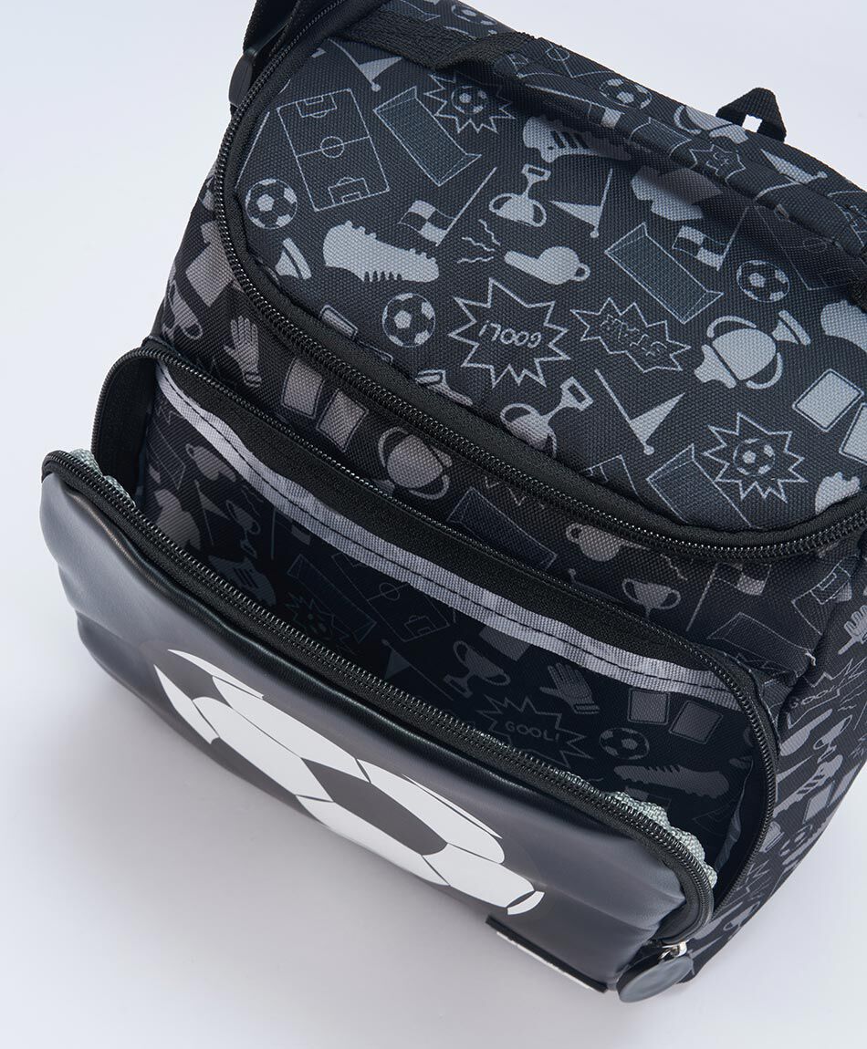 Lonchera escolar futbol