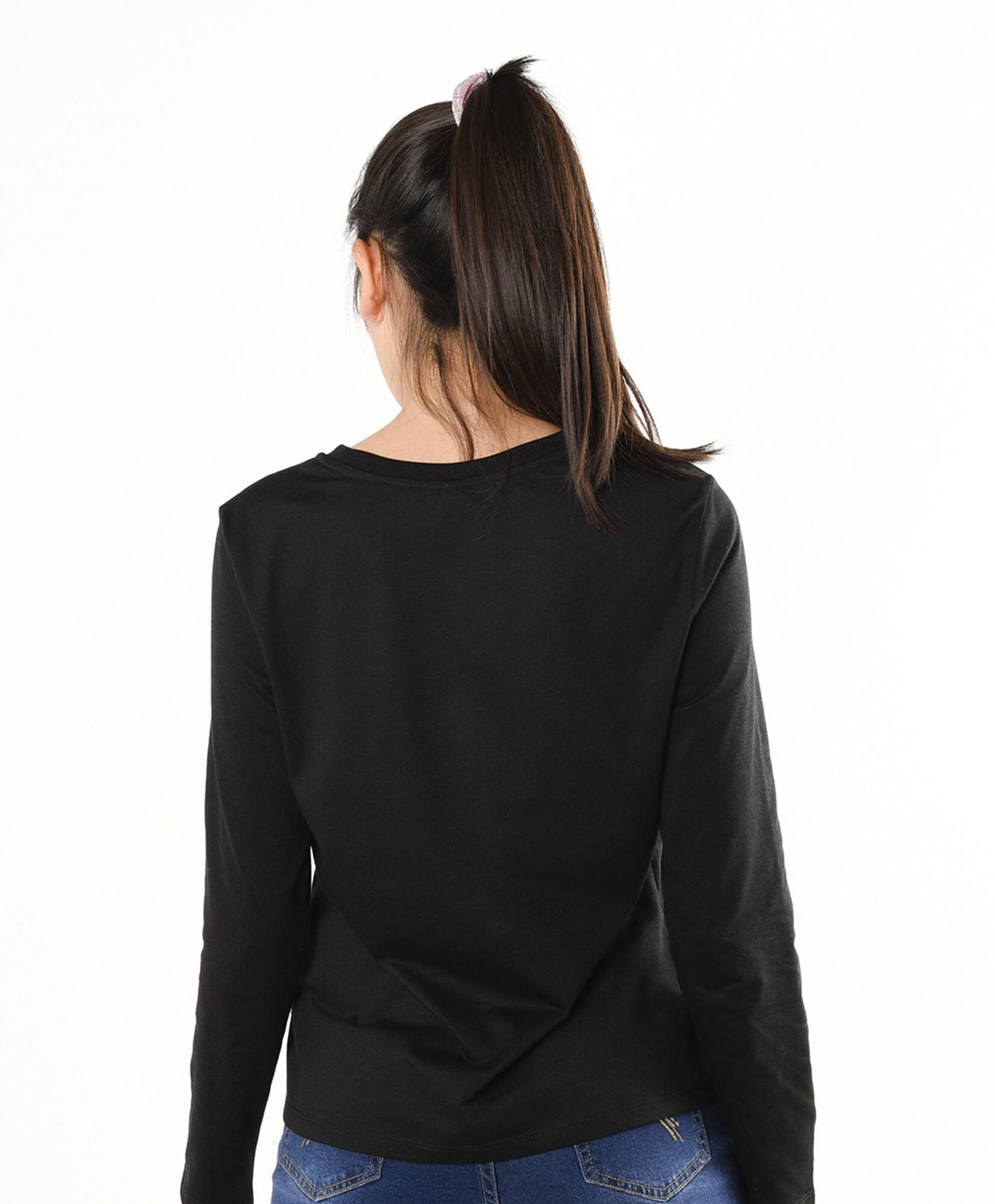 Polera mujer estampado nocturno Polera mujer estampado nocturno