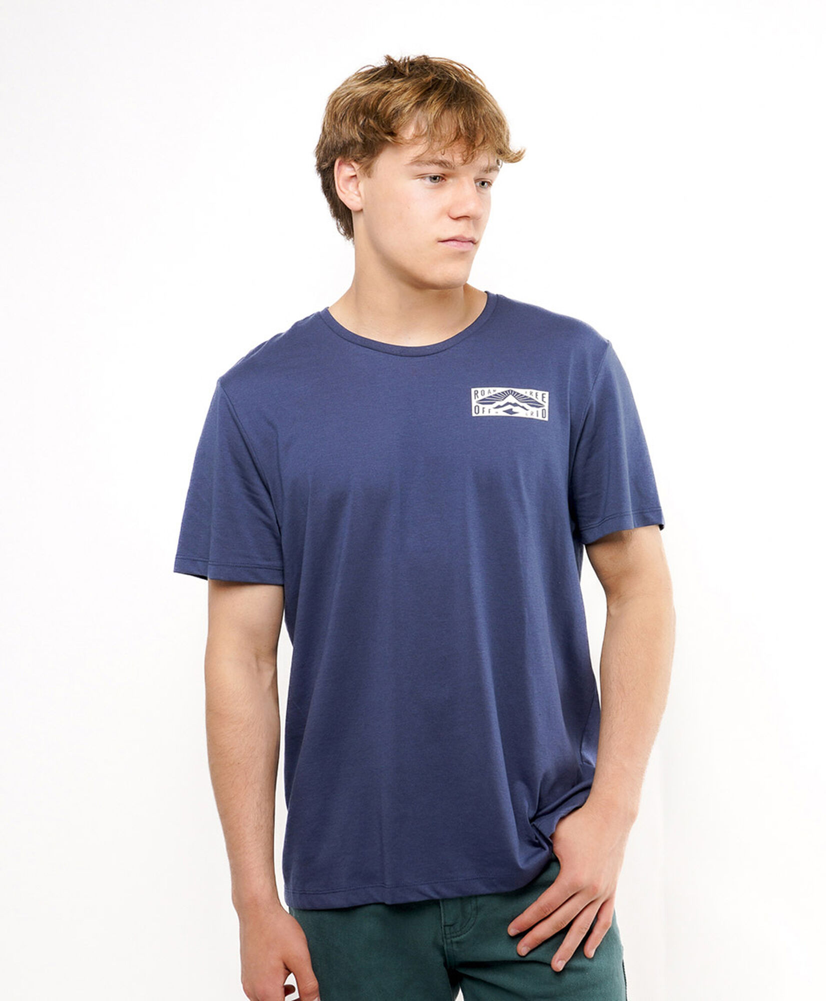 Polera hombre doble estampado beach Polera hombre doble estampado beach