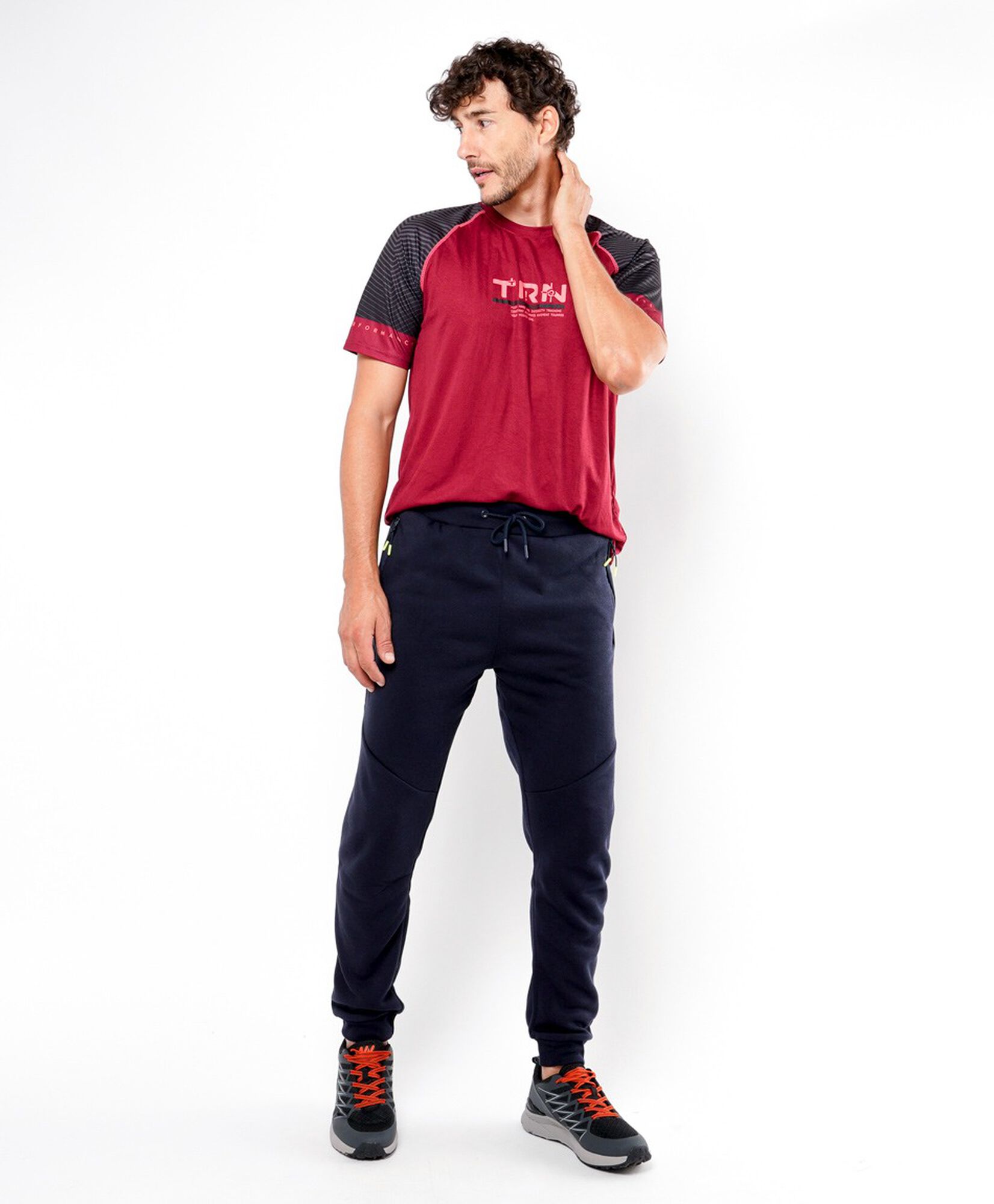 Pantalón deportivo hombre bolsillos cierre Pantalón deportivo hombre bolsillos cierre