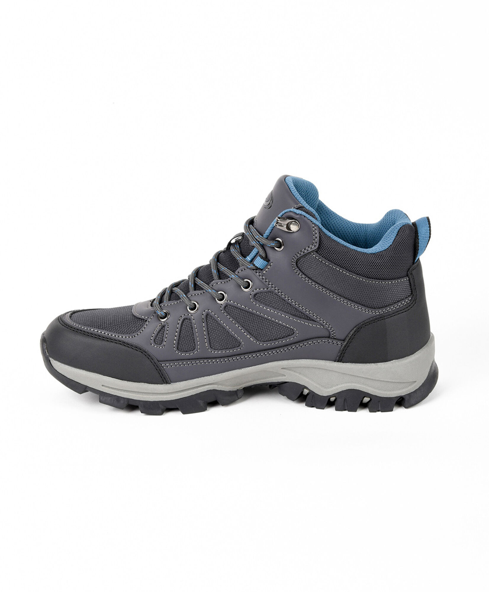 Zapatilla hombre outdoor caña alta gris Zapatilla hombre outdoor caña alta gris