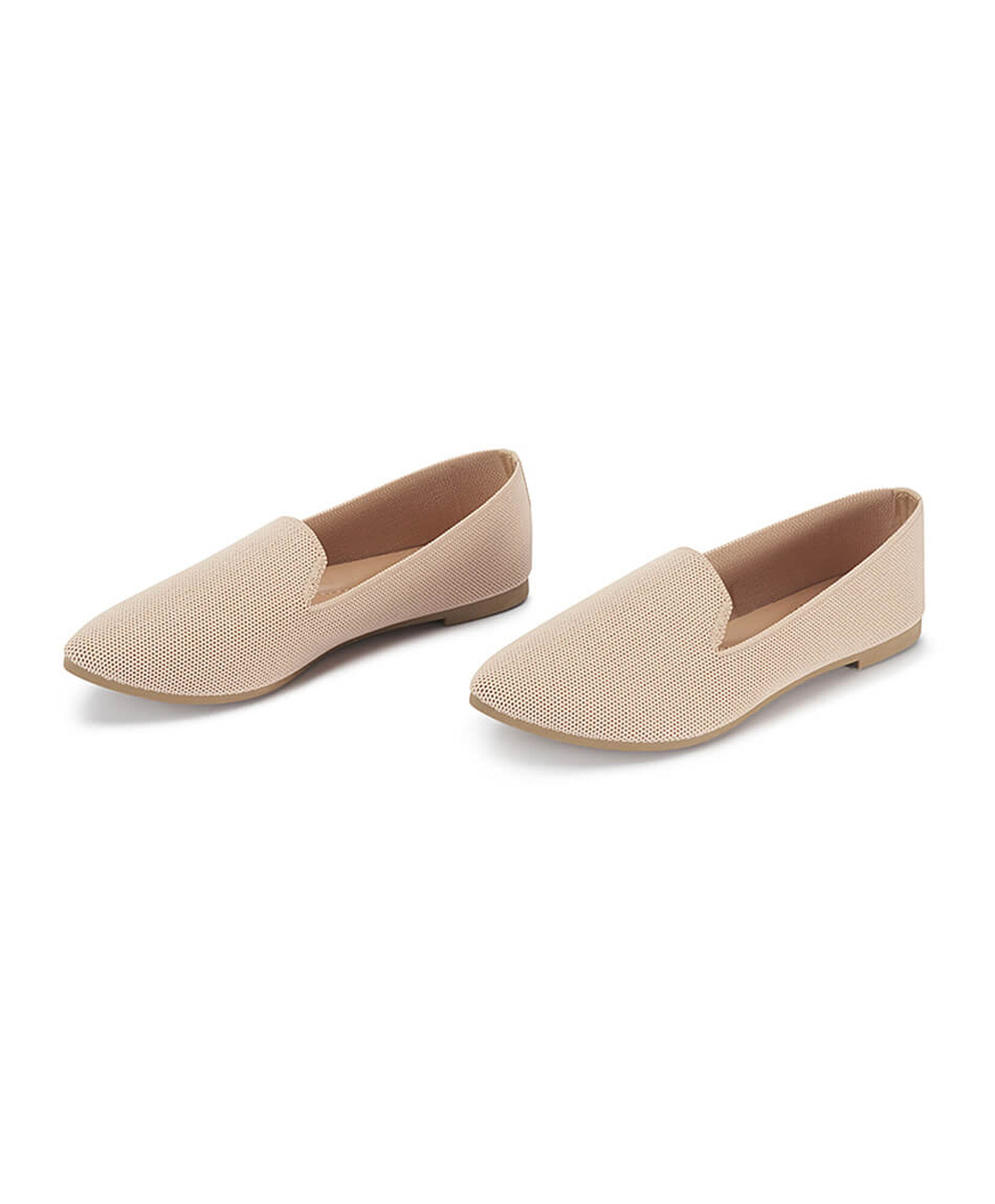 Ballerina mujer tejida beige Ballerina mujer tejida beige