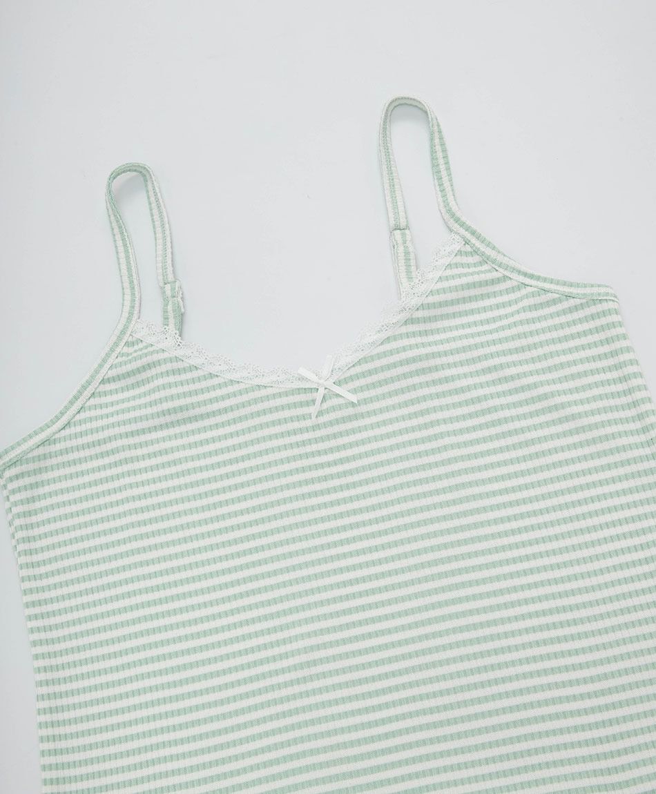 Pijama mujer short rayas