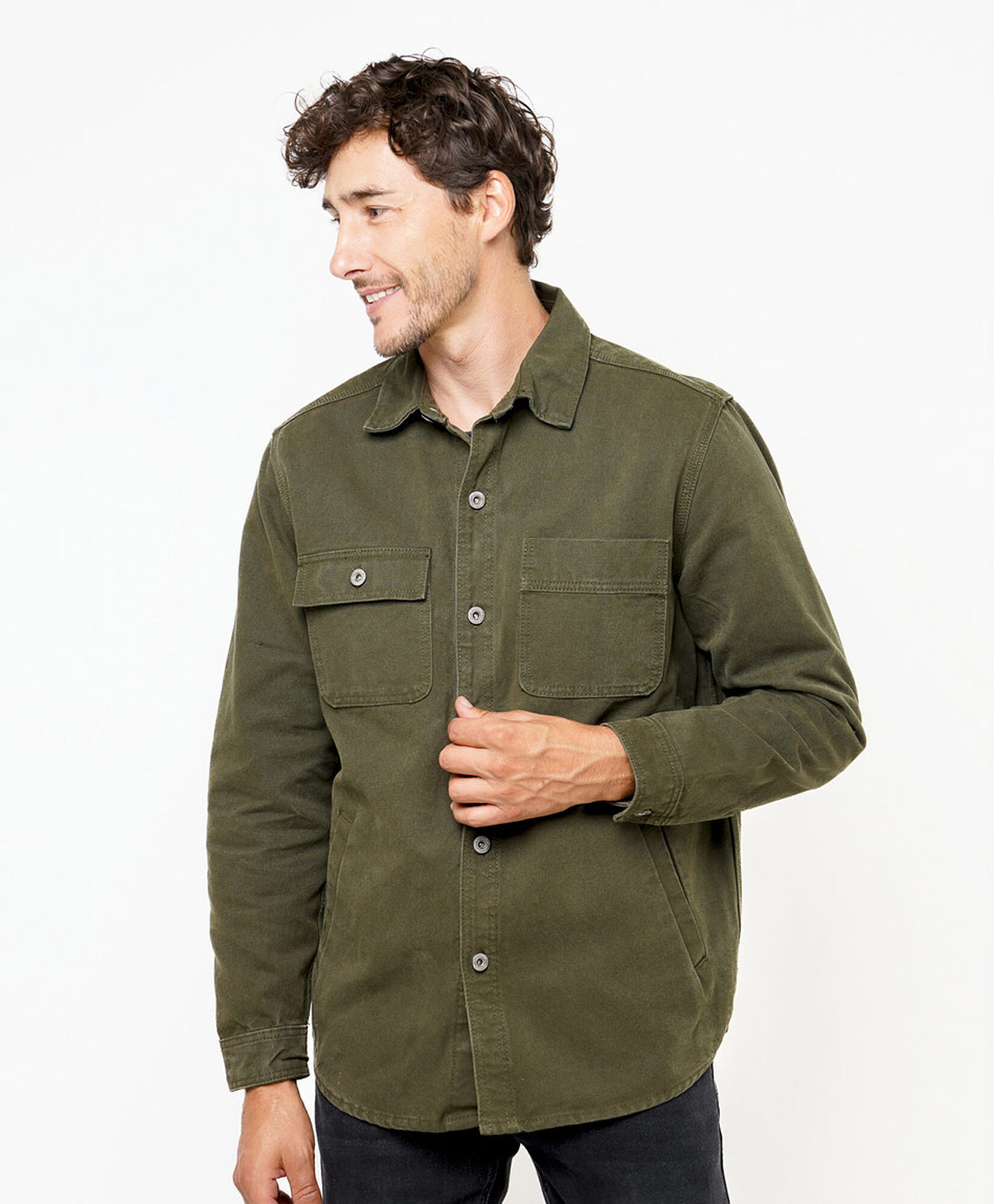Chaqueta hombre verde Chaqueta hombre verde