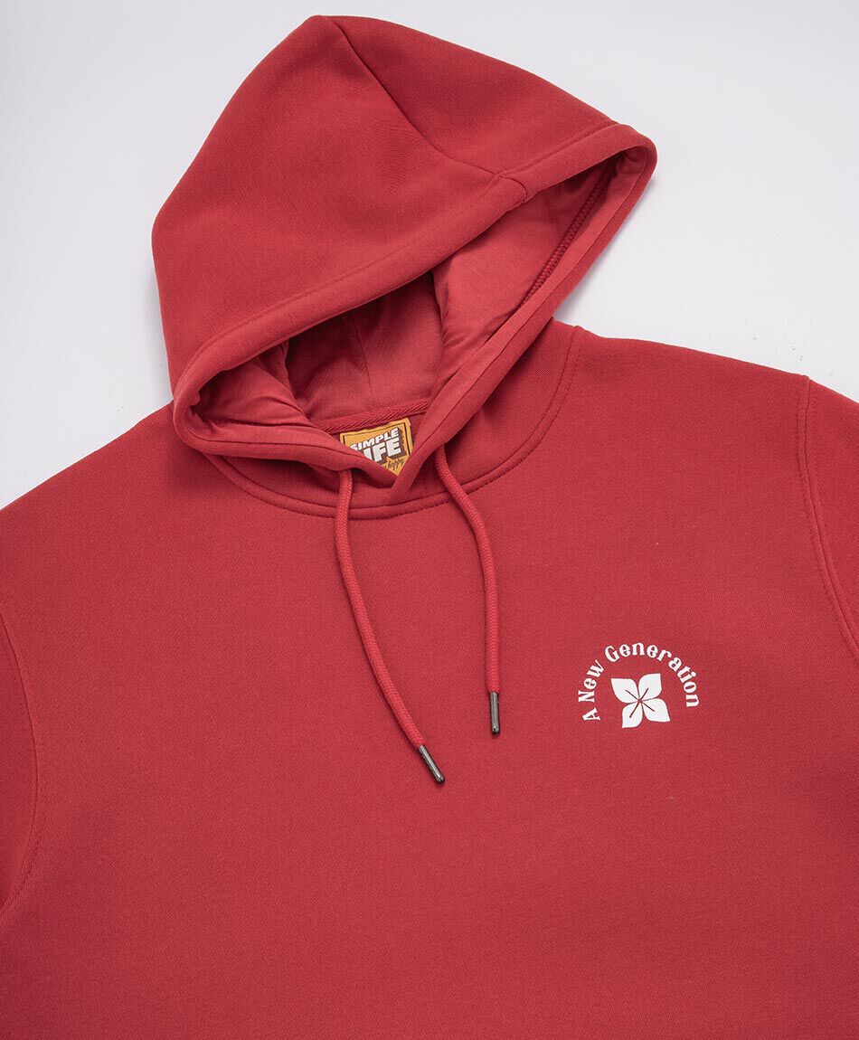 Poler&oacute;n hombre doble estampado new generation