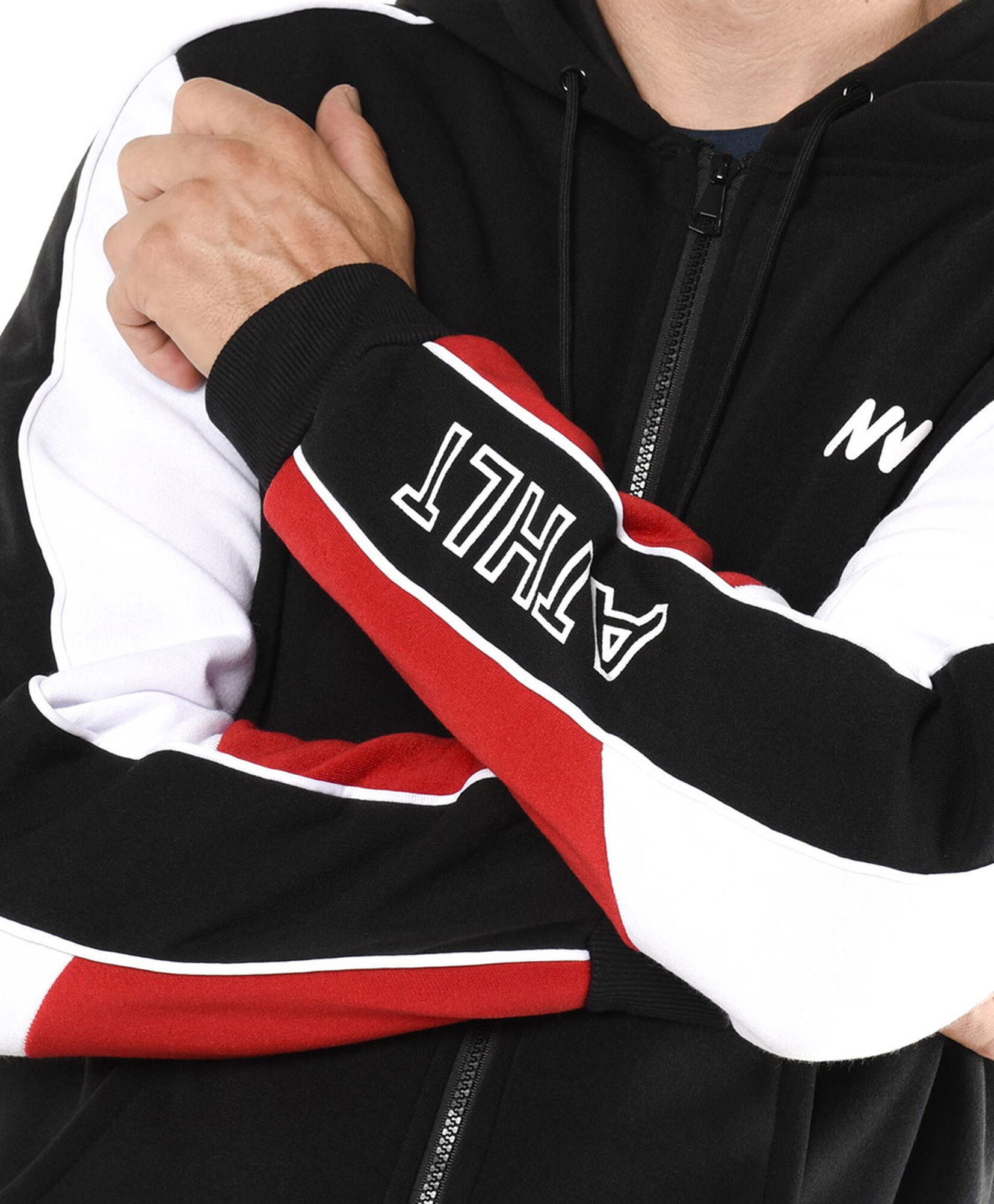 Polerón deportivo hombre tricolor Polerón deportivo hombre tricolor