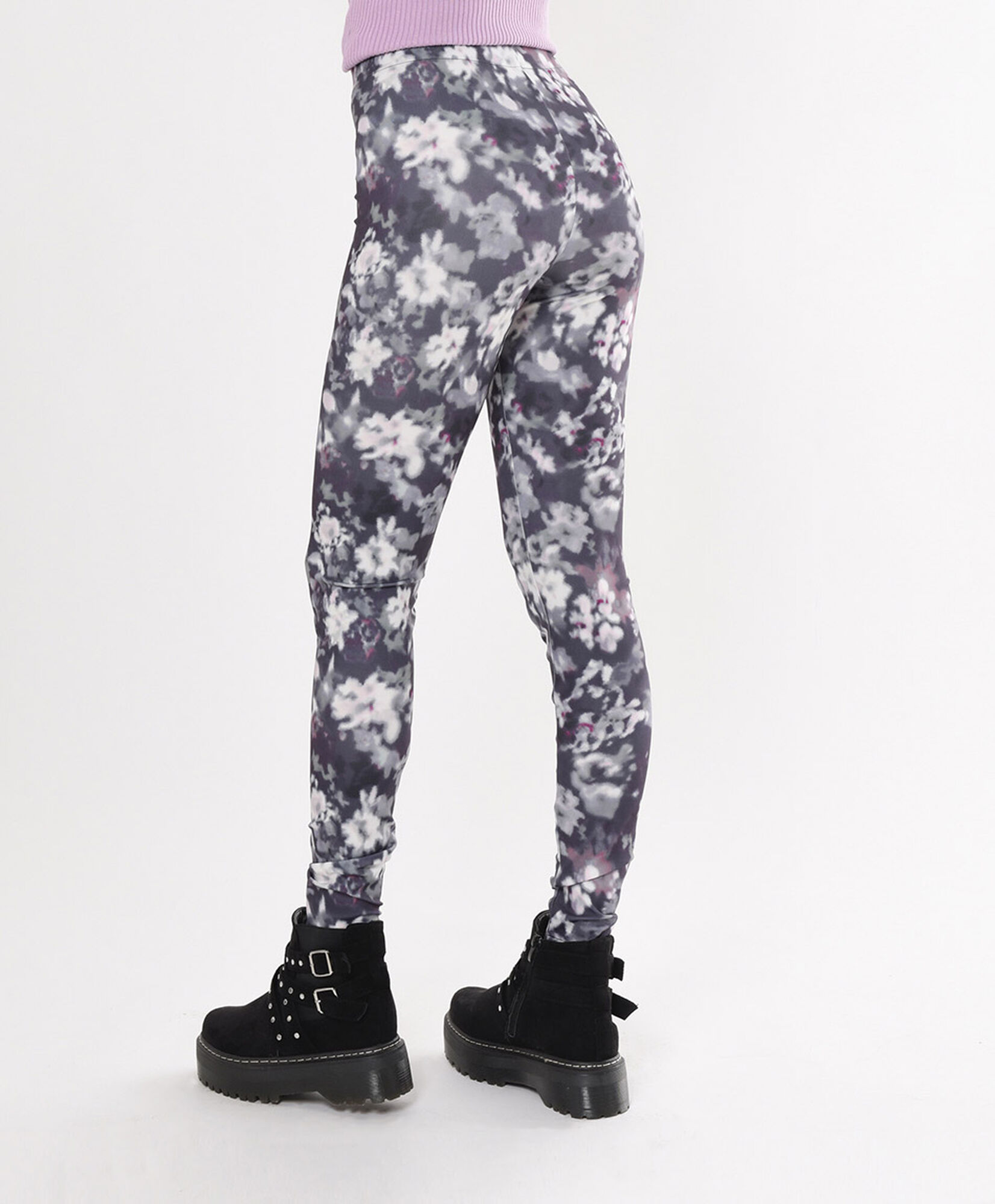 Leggins mujer tiro alto floral Leggins mujer tiro alto floral