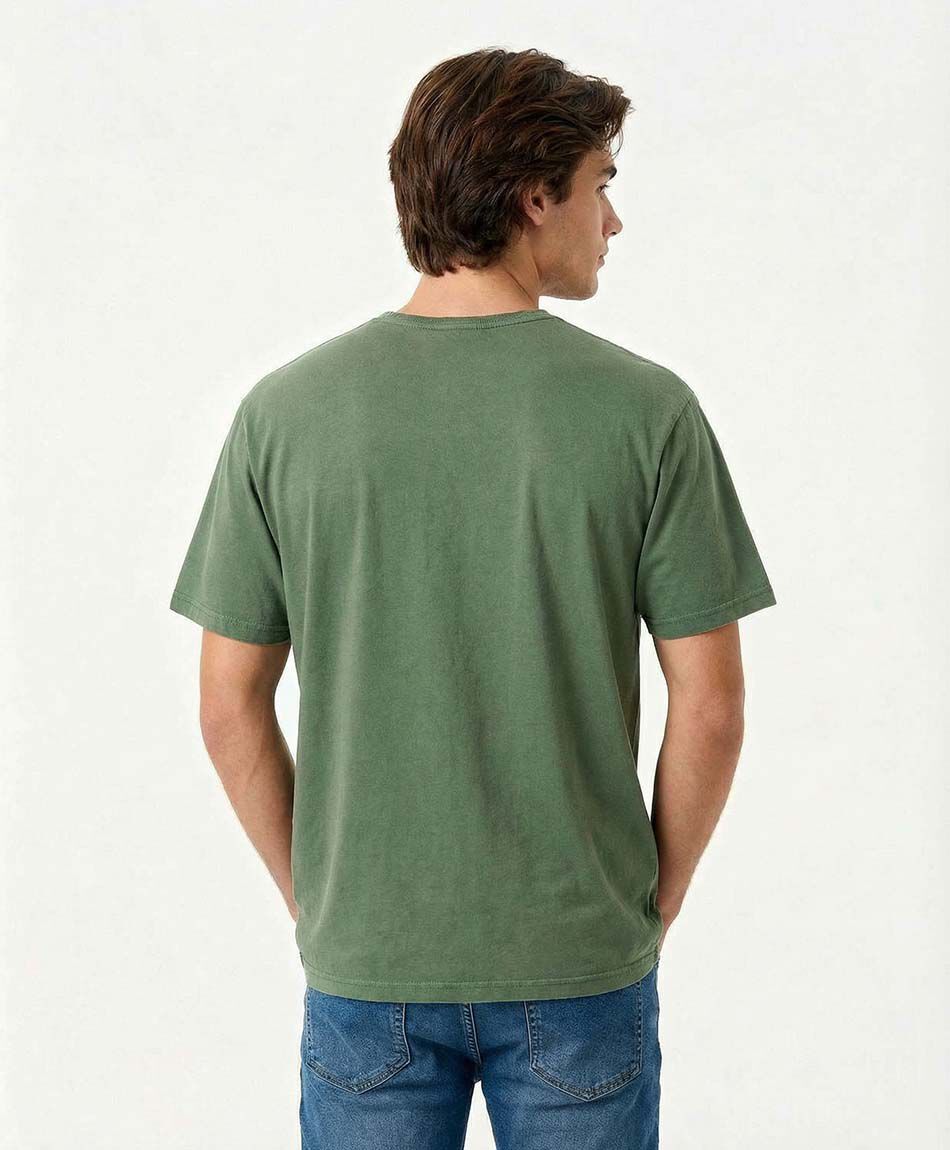 Polera hombre tabla periodica green