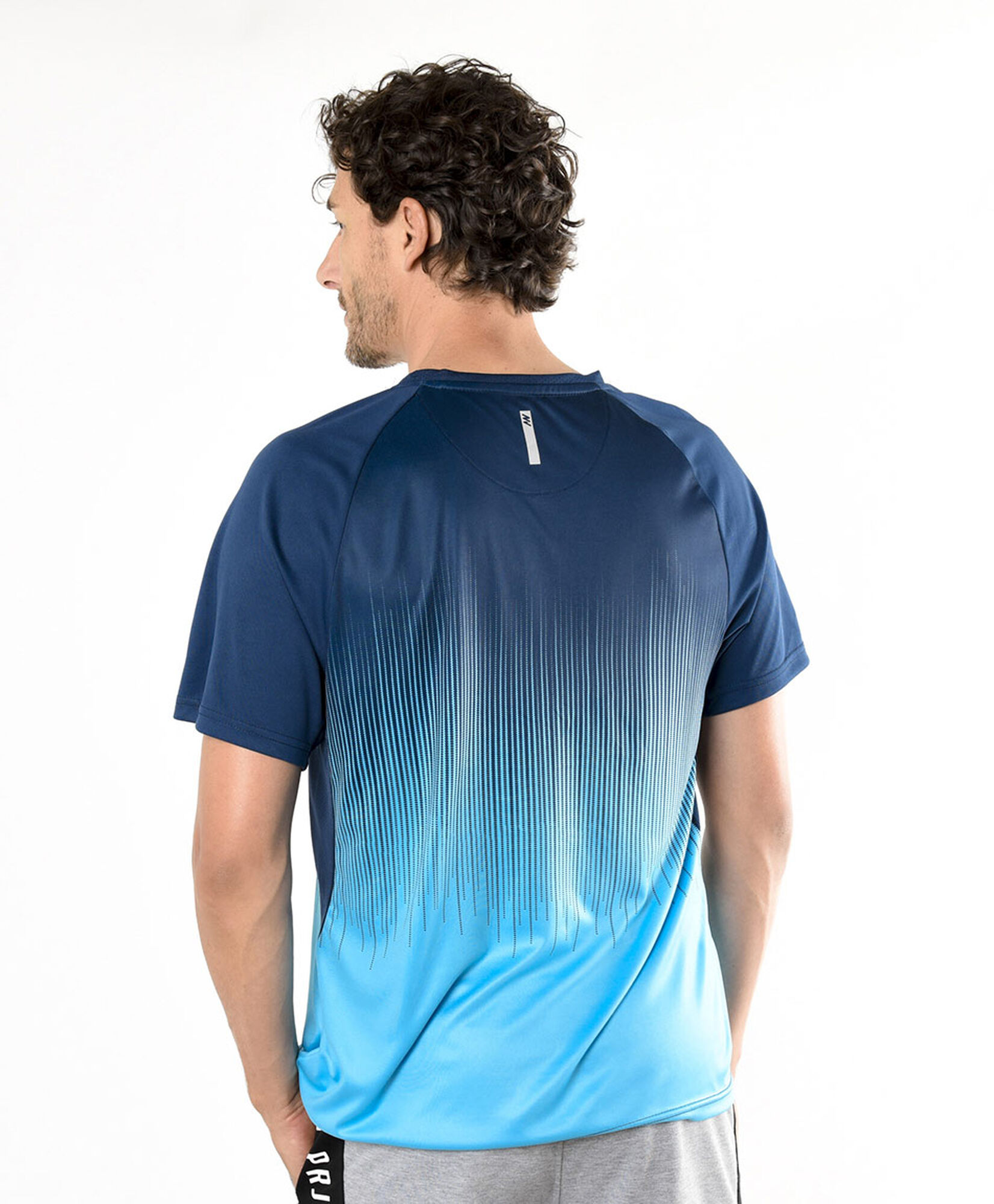 Polera deportiva hombre bicolor Polera deportiva hombre bicolor