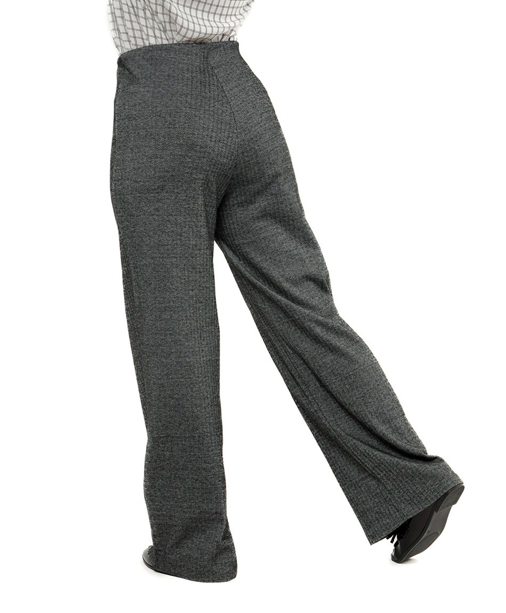 Pantalón mujer mini print wide Pantalón mujer mini print wide