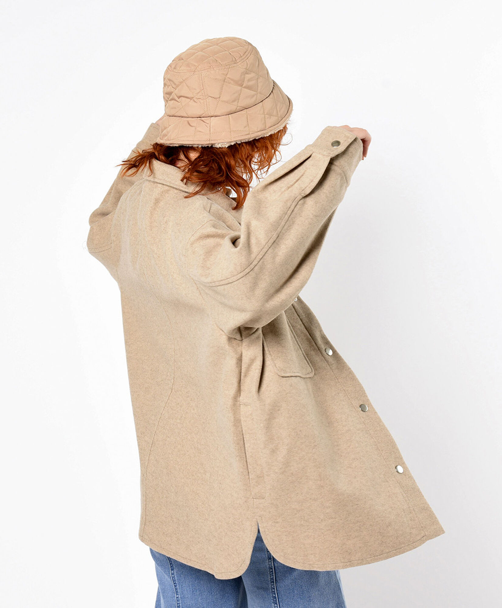 Chaqueta mujer leñadora botones Chaqueta mujer leñadora botones