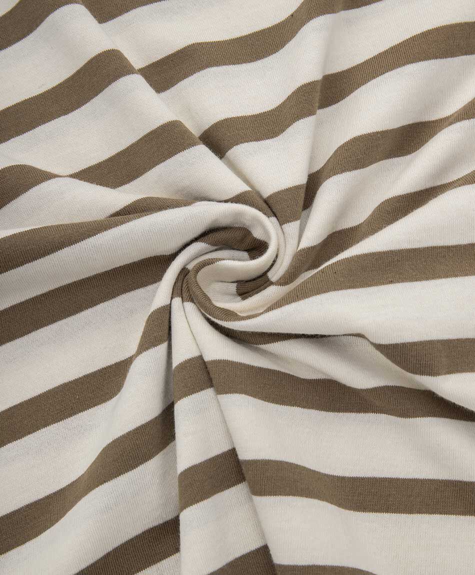 Polera mujer rayas bicolor