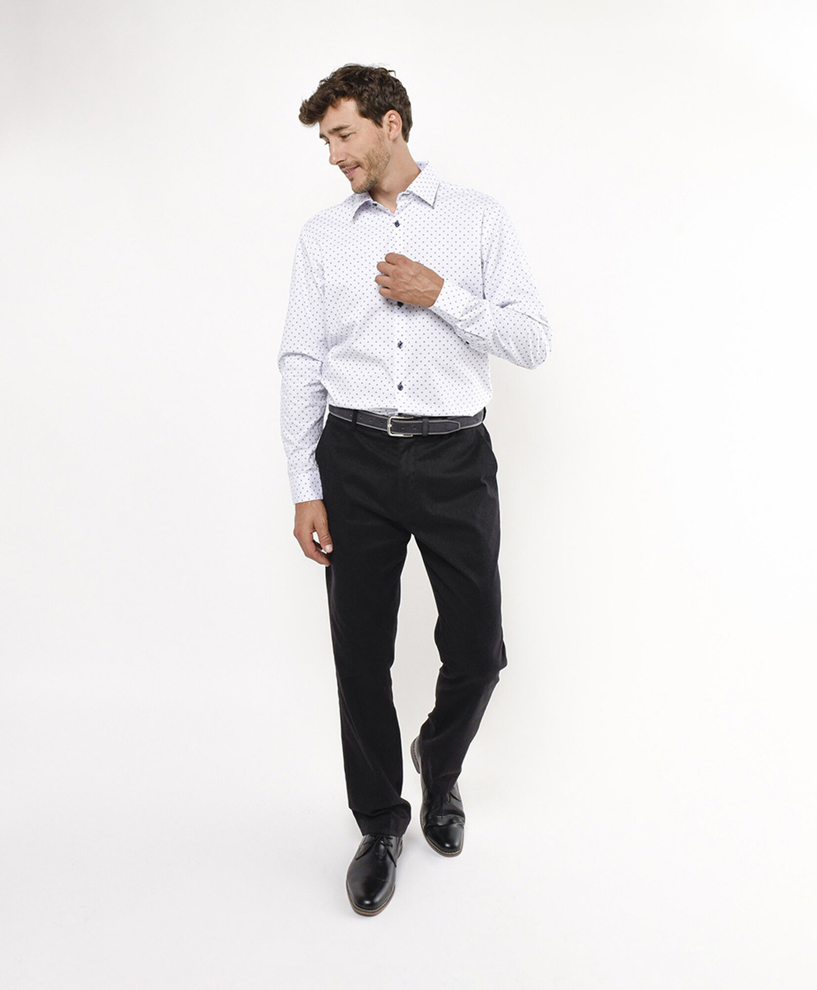 Camisa hombre mini rombos Camisa hombre mini rombos