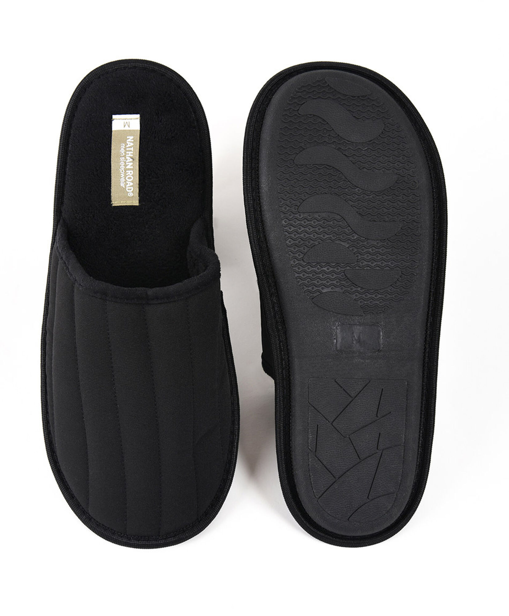 Pantufla hombre negra Pantufla hombre negra