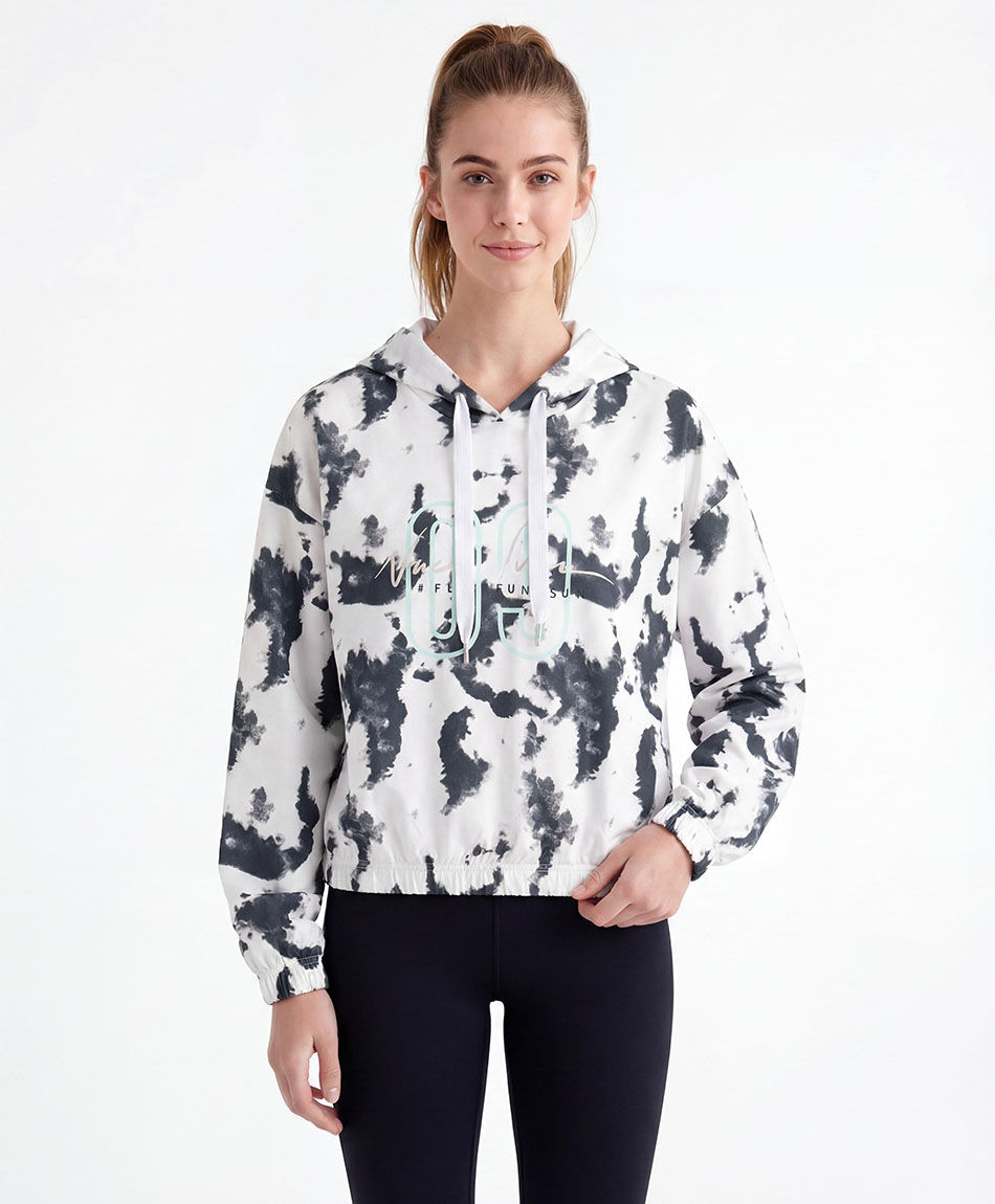 Poler&oacute;n deportivo mujer tie dye