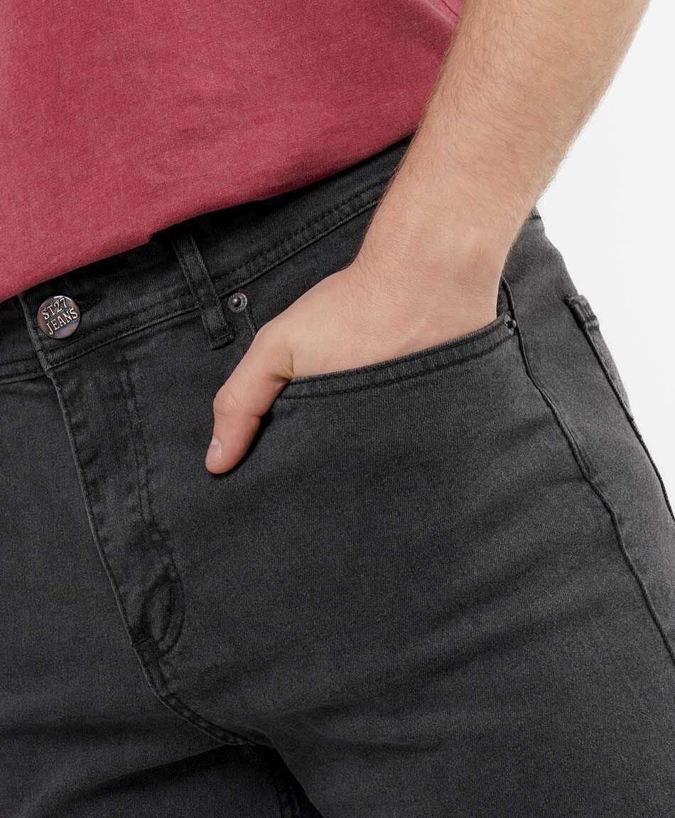 Jeans hombre cl&aacute;sico slim fit