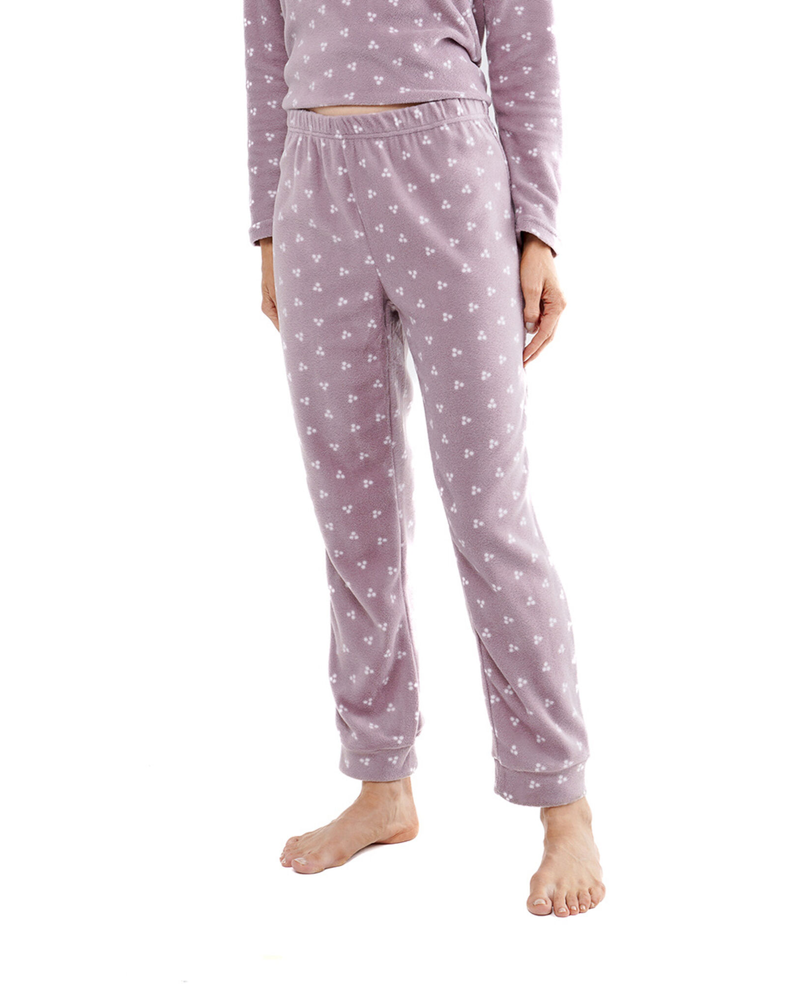 Pijama mujer micropolar triple punto Pijama mujer micropolar triple punto