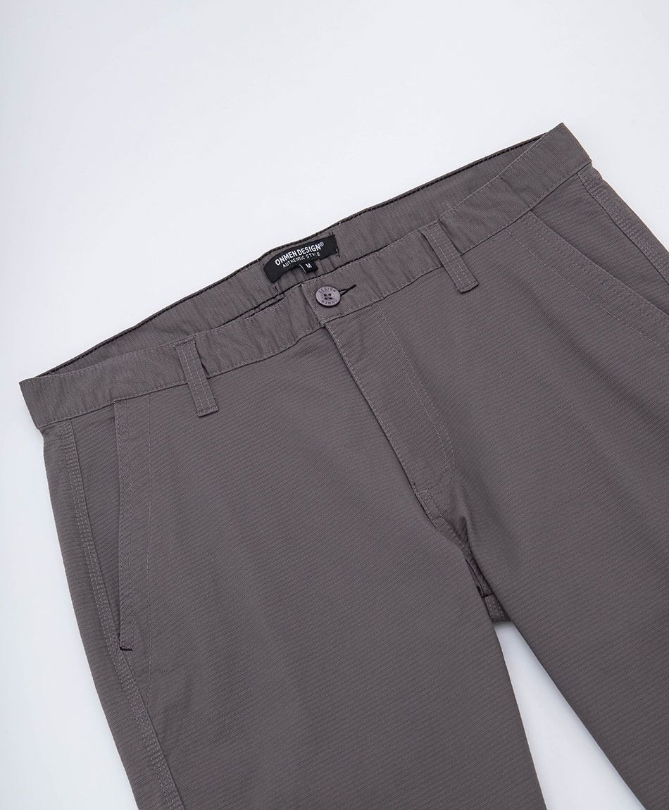 Short hombre gris algod&oacute;n