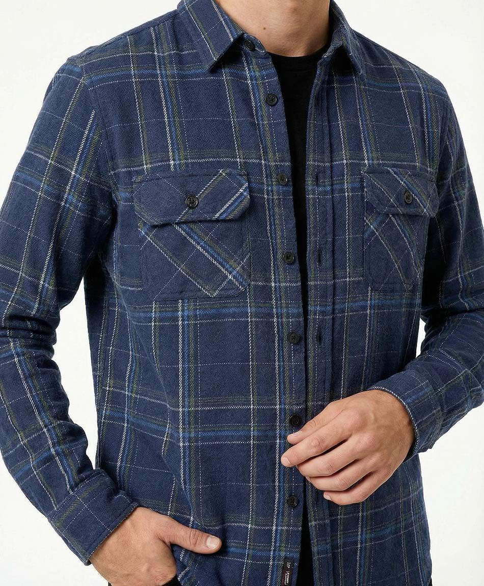 Chaqueta hombre le&ntilde;adora azul