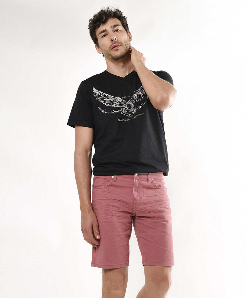 Bermuda hombre corrugado colores