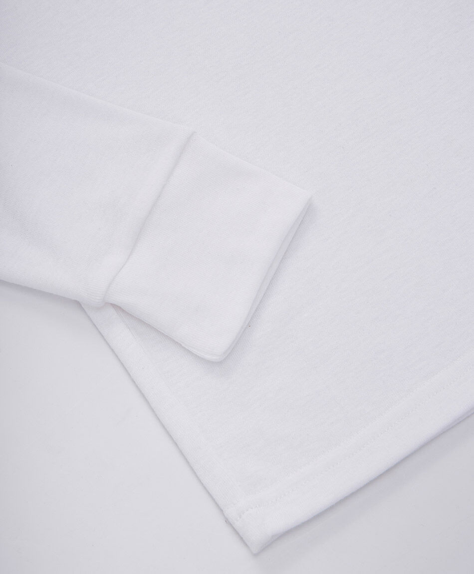 Camiseta hombre blanca cuello v
