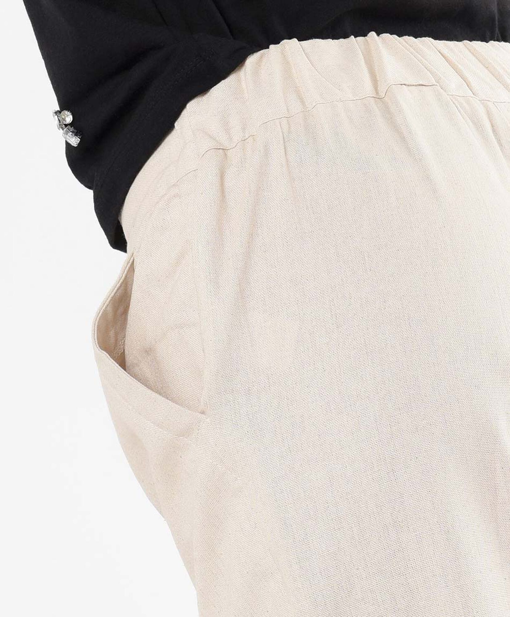 Pantalón mujer botón Pantalón mujer botón
