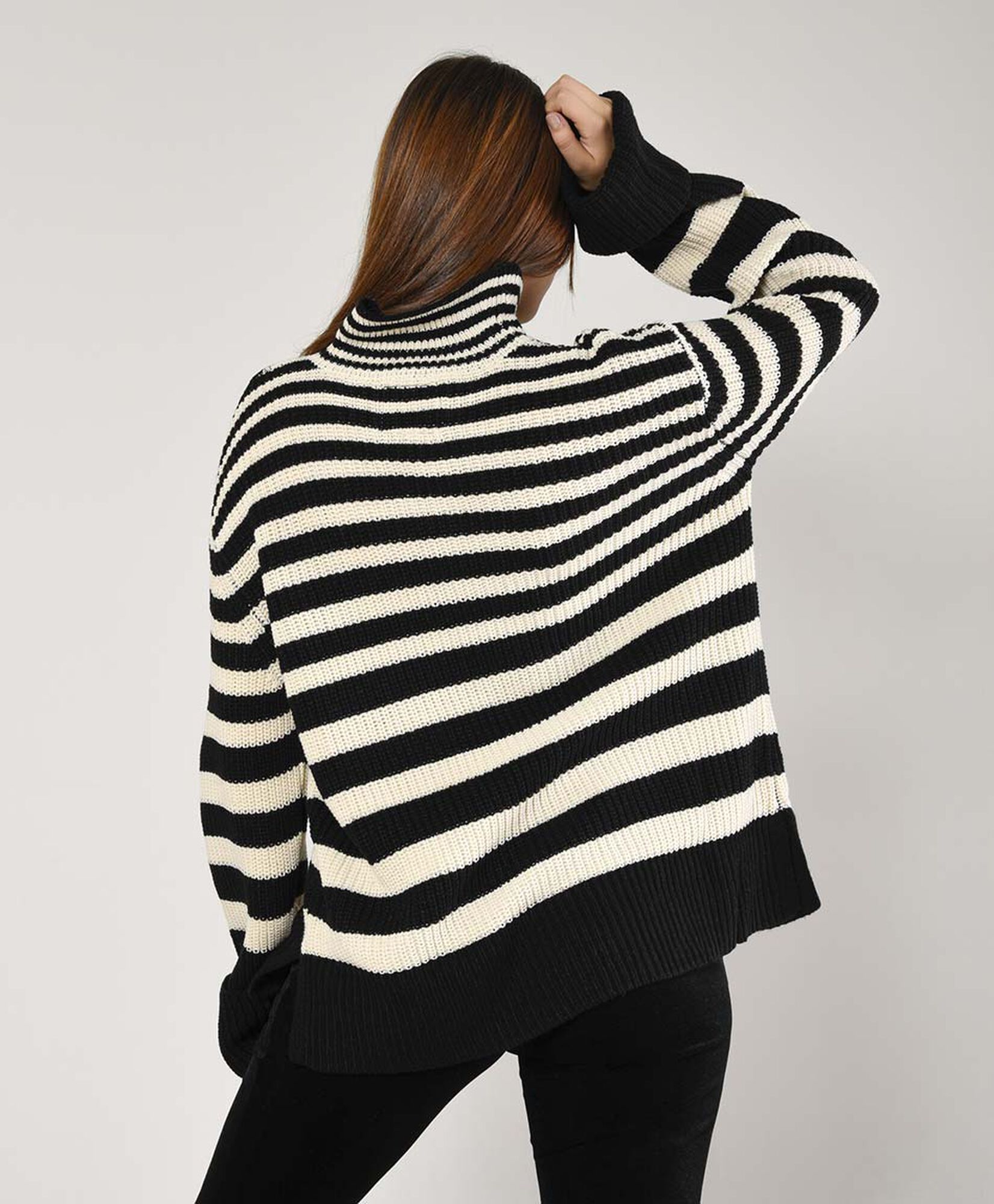 Sweater mujer oversize líneas Sweater mujer oversize líneas