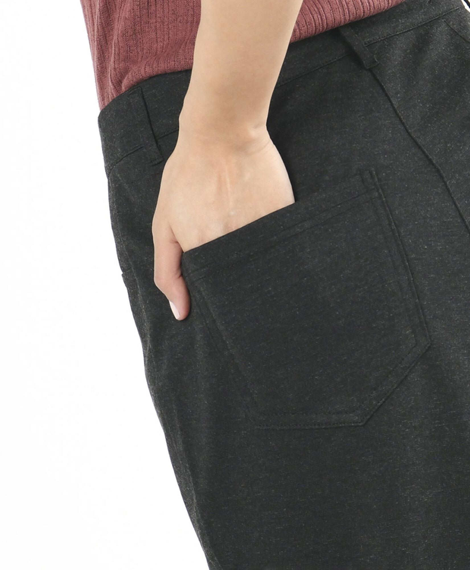 Pantalón mujer jersey skinny fit gris Pantalón mujer jersey skinny fit gris