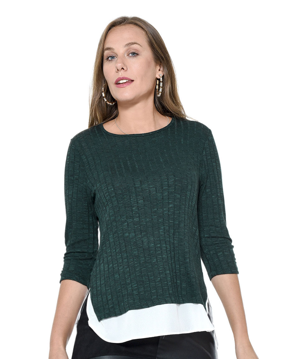 Polera faldon