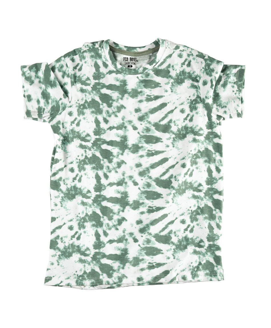 Polera manga corta cuello redondo