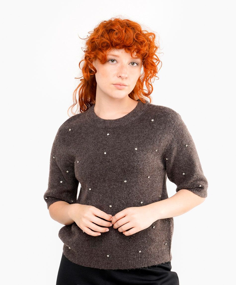 Sweater mujer brillitos