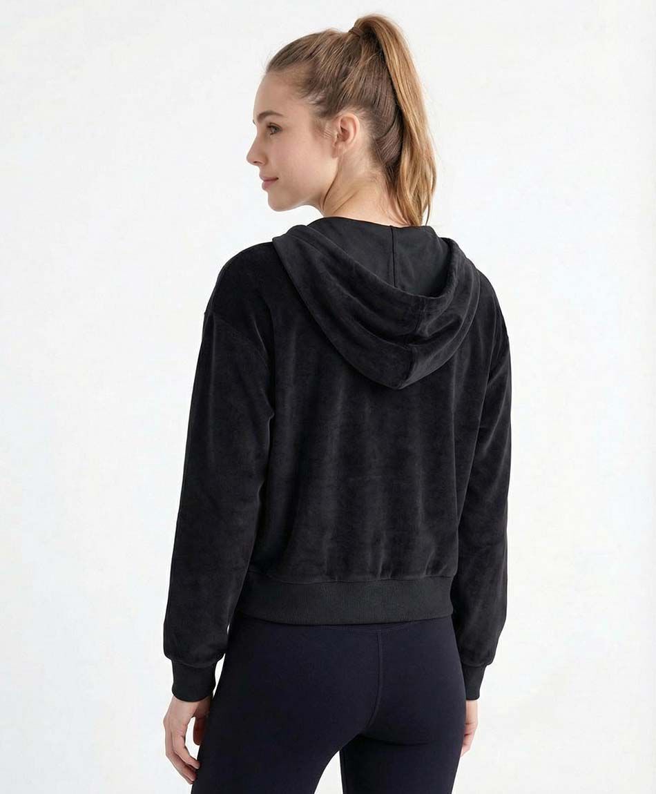 Poler&oacute;n deportivo mujer hoodie black
