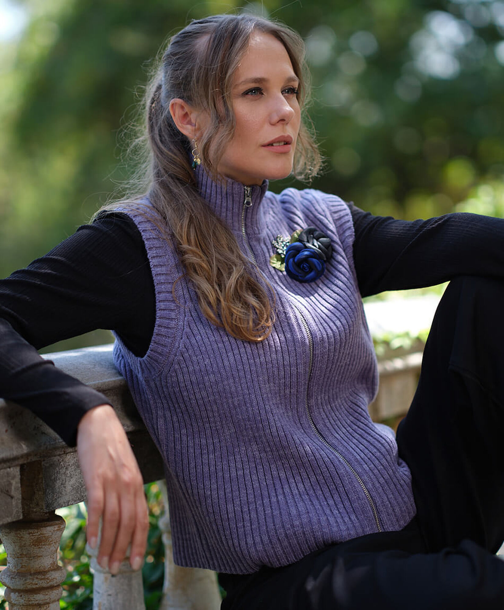 Cardigan mujer sin mangas Cardigan mujer sin mangas