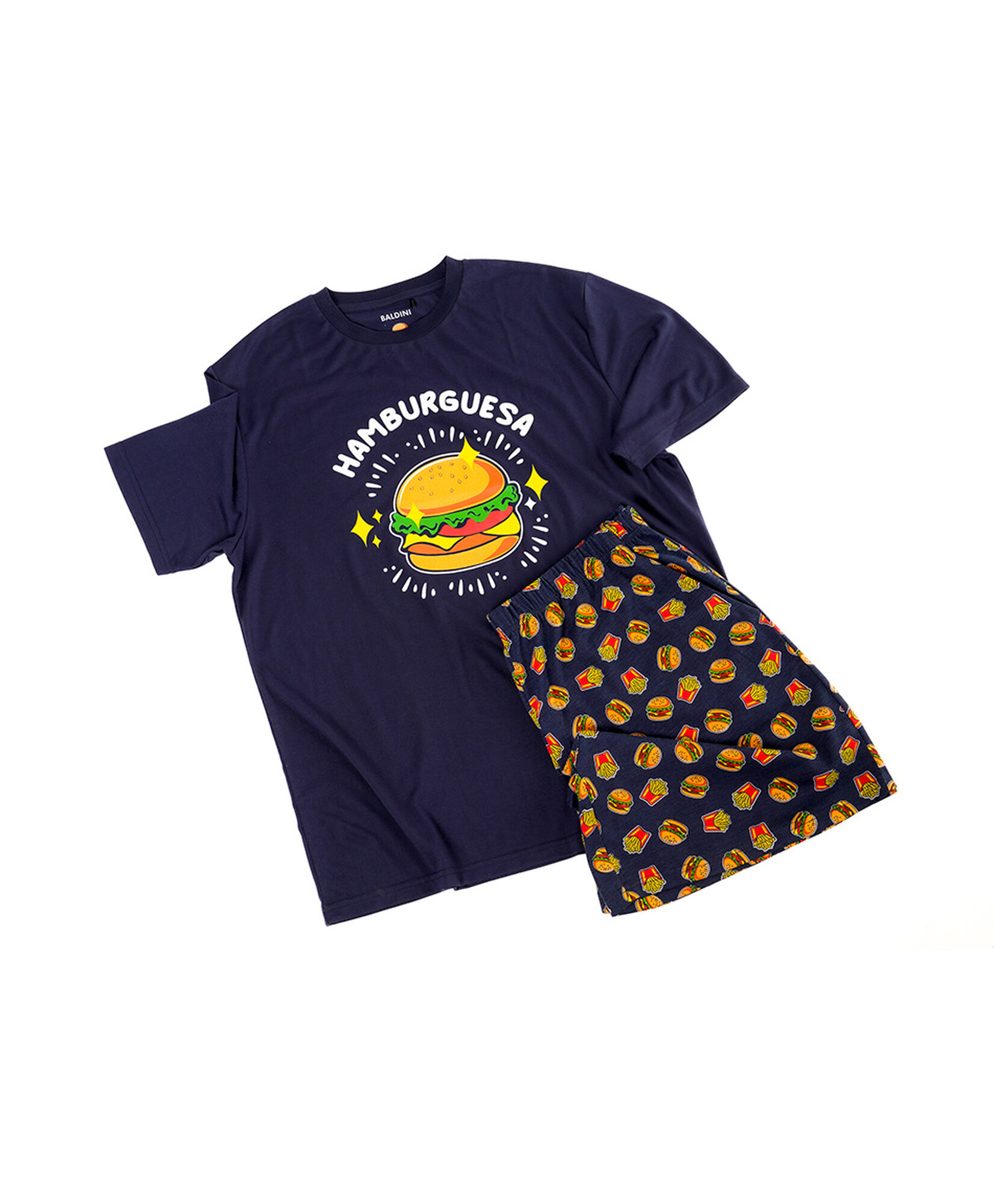 Pijama hombre hamburguesa Pijama hombre hamburguesa