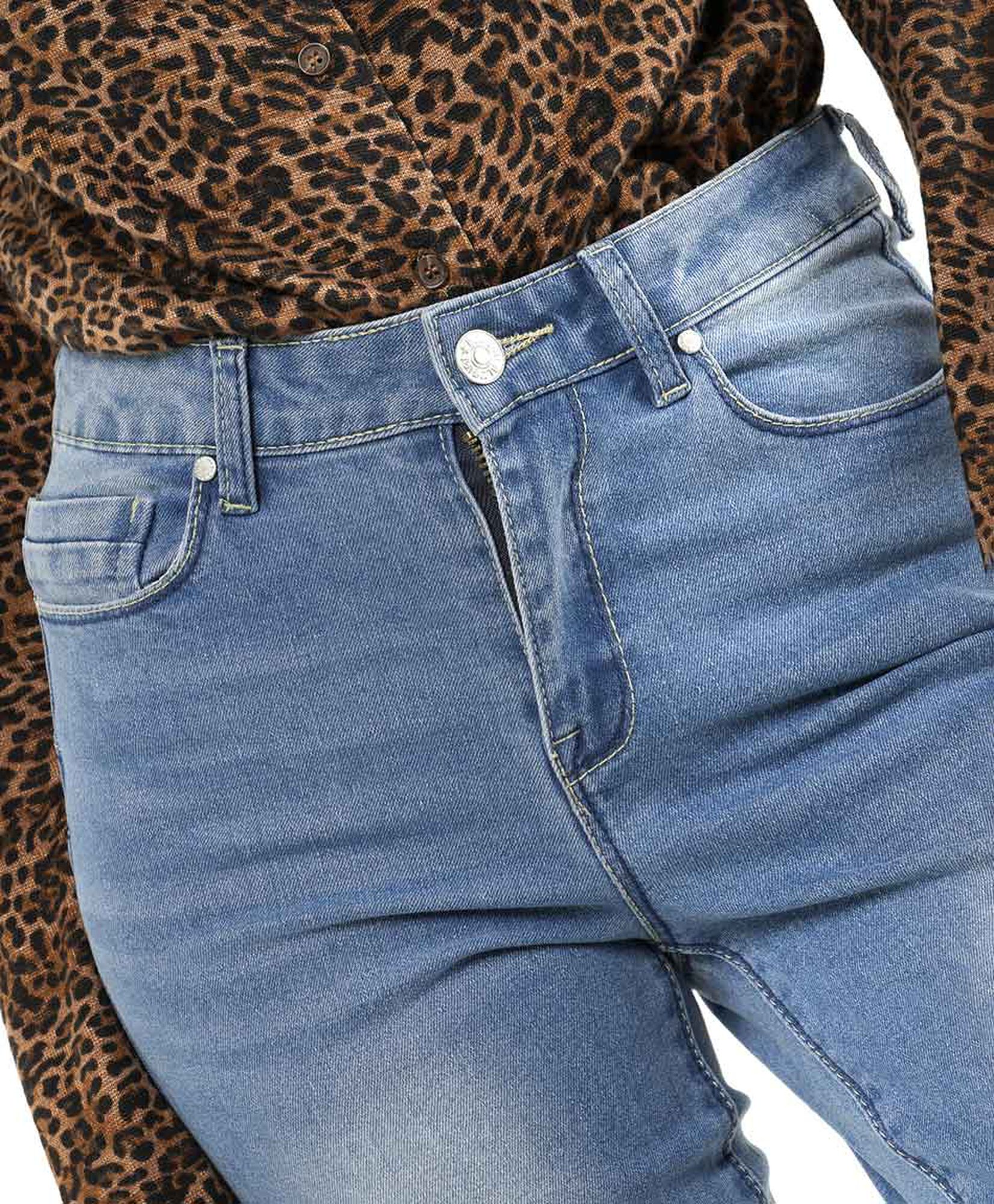 Jeans mujer skinny fit desgaste Jeans mujer skinny fit desgaste