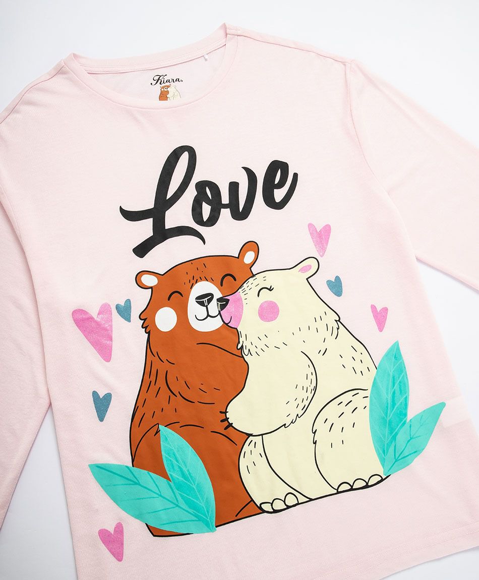 Pijama mujer bear love