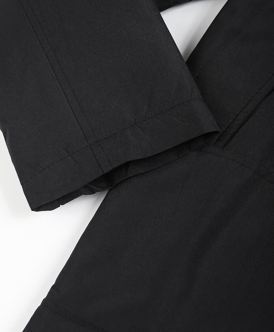 Cortaviento hombre lisa negro