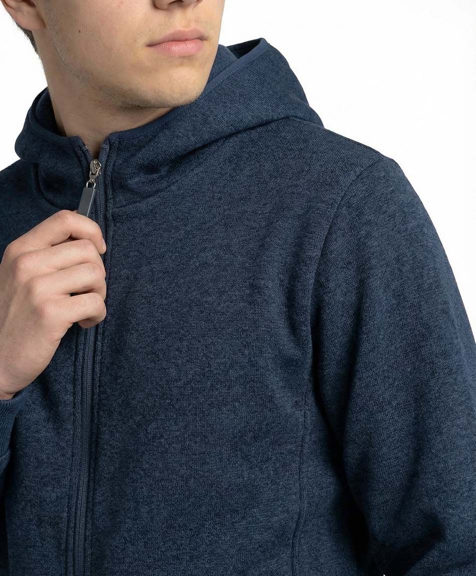 Casaca escolar bolsillo cierre navy