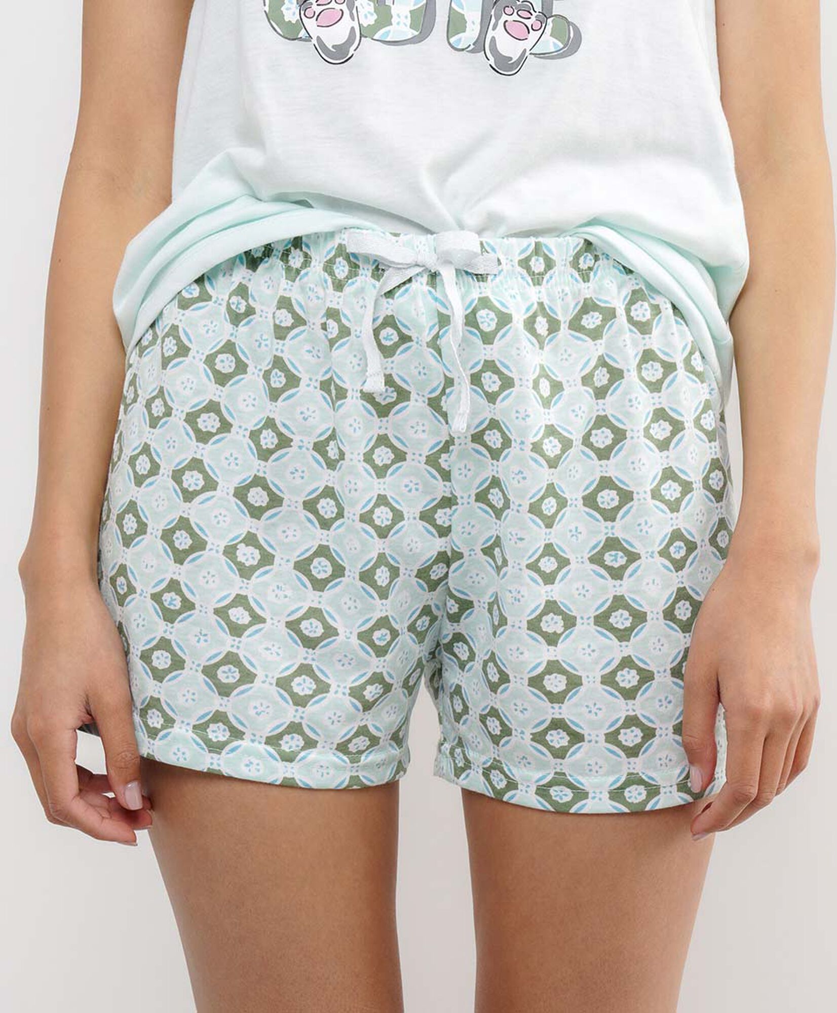 Pijama mujer short cute Pijama mujer short cute