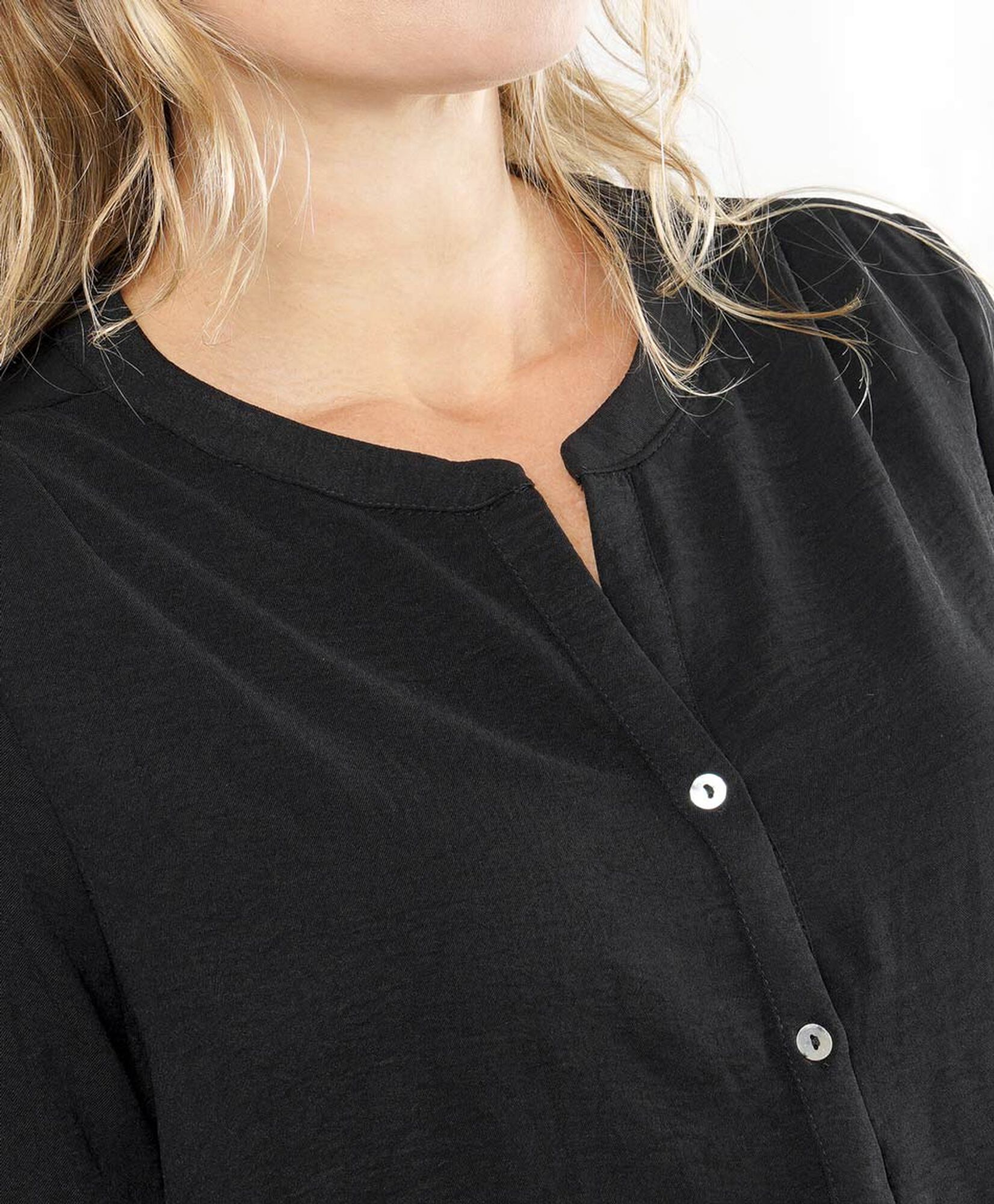 Blusa mujer cuello mao Blusa mujer cuello mao